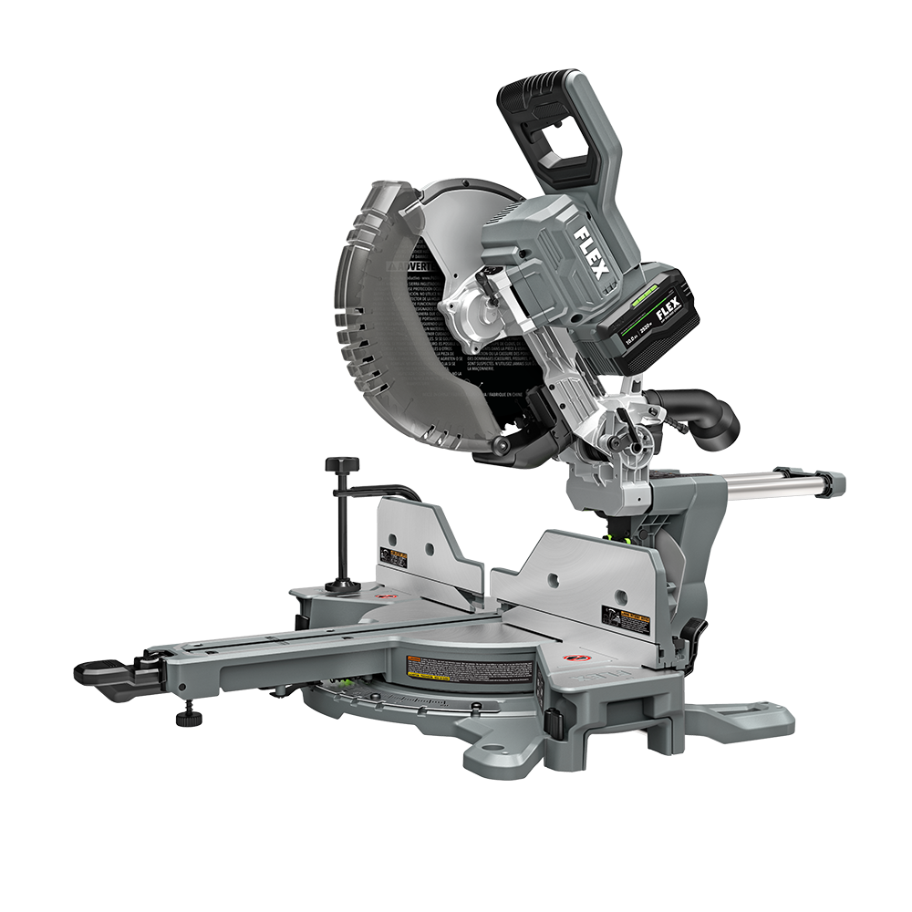 12" DUAL BEVEL SLIDING MITER SAW STACKED LITHIUM KIT